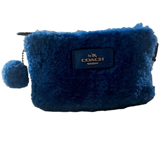 Coach Shearling Mini Purse - Picture 1 of 5